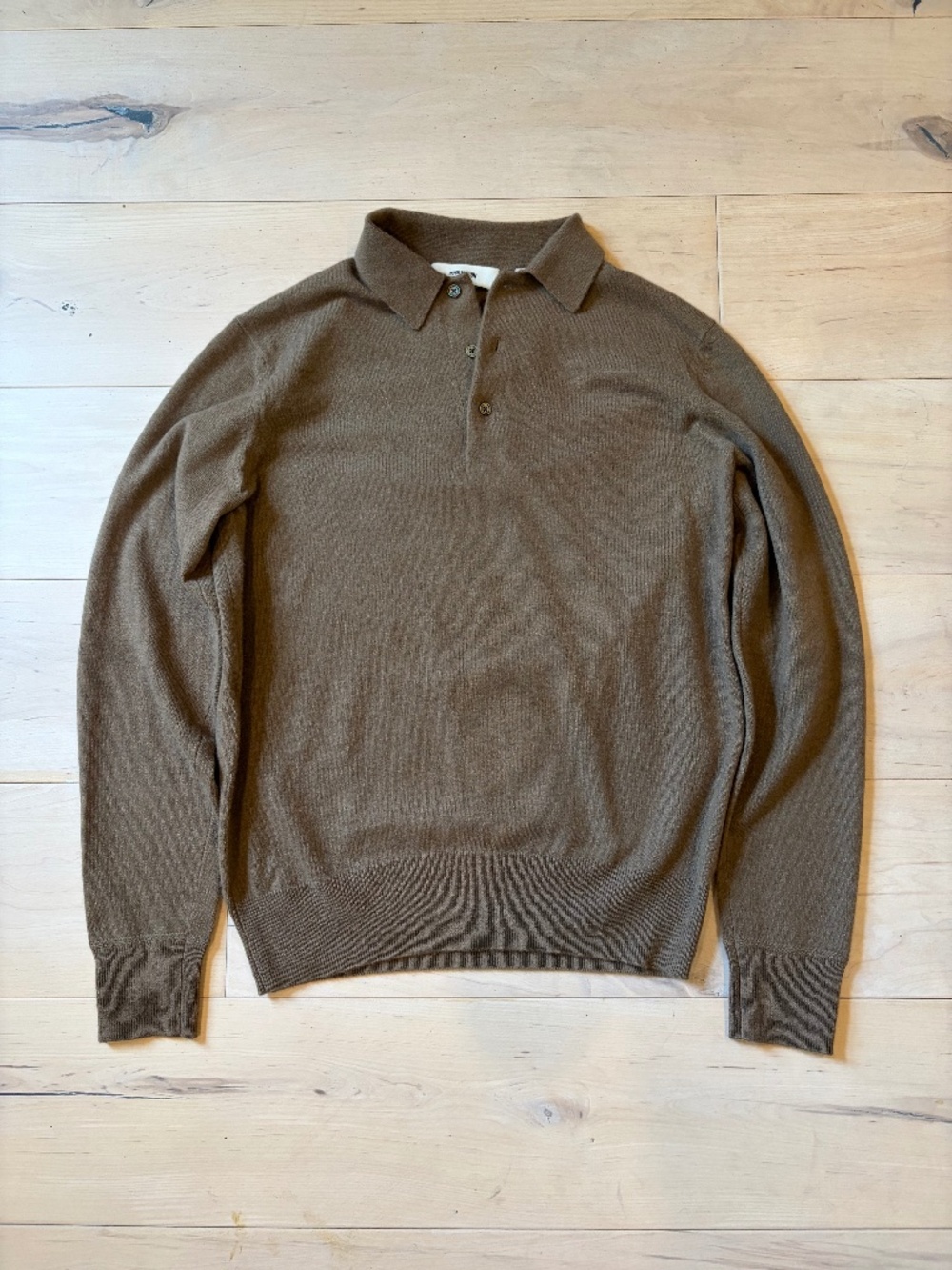 Buck Mason | 100% Cashmere Polo (Small)